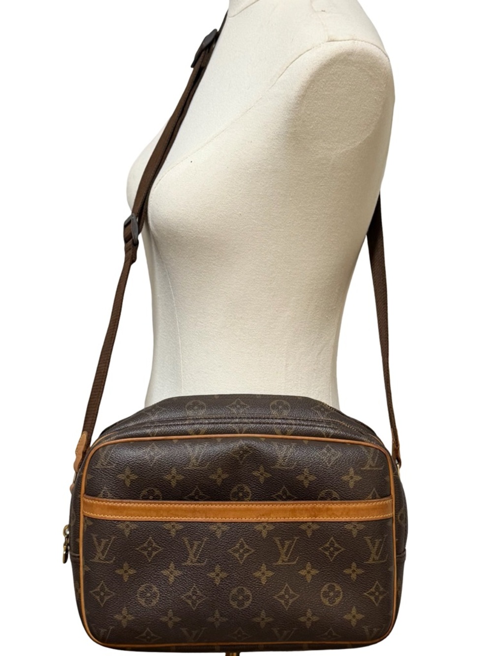 Louis Vuitton Reporter PM Monogram Crossbody Bag